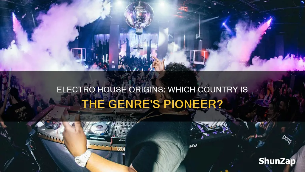 what country is famosu for electro house