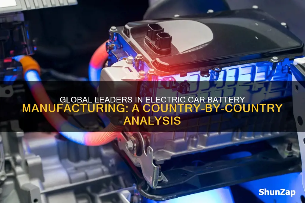 what country makes batteries for electric cars