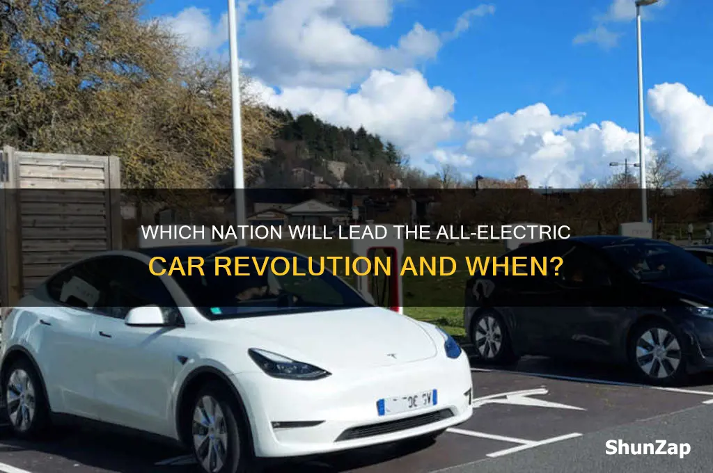 what country will be all electric cars only and when