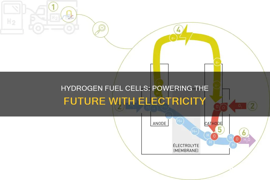 what creates electricity fo rhydrogen duel cells