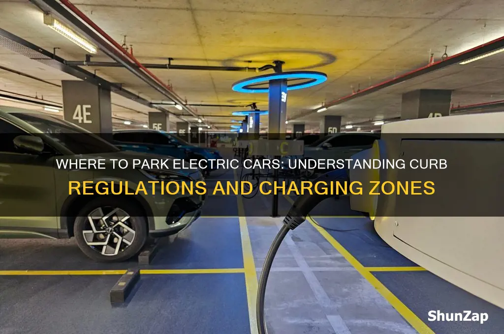 what curb do electric cars park at
