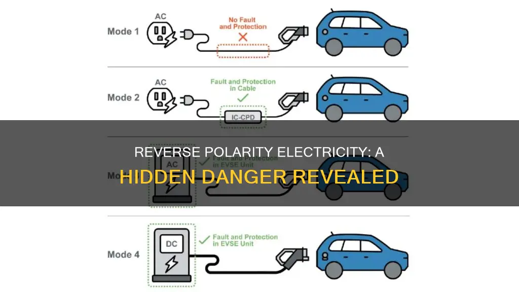 what danger does reverse polarity electricity represent