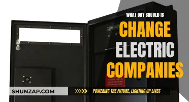 The Best Day to Switch Electric Companies