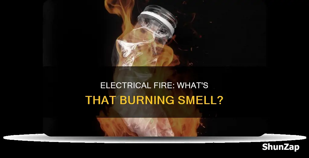 what did an electrical fire smell like