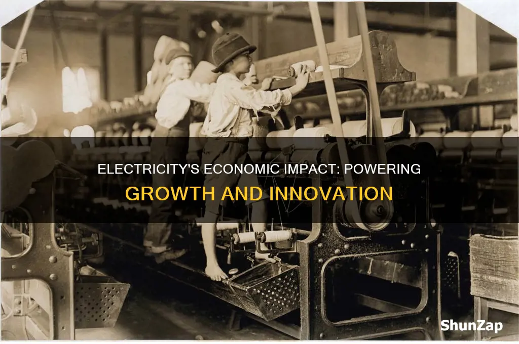 what did electricity do to the economy