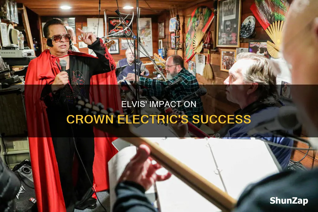 what did elvis do for crown electric