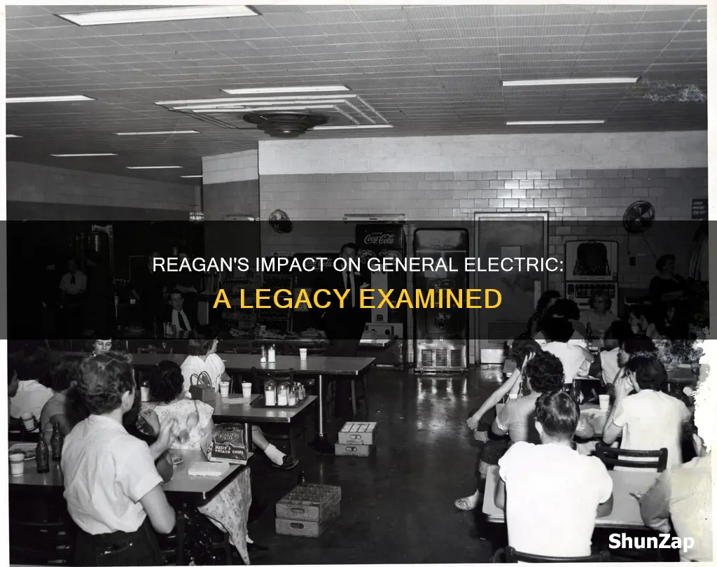 what did reagan do for general electric