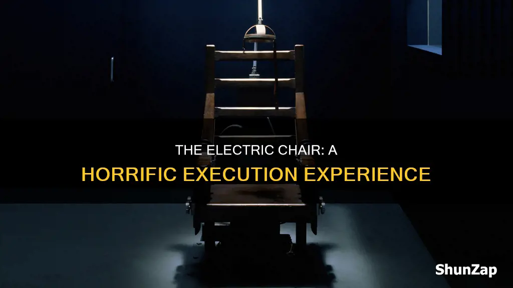 what did the electric chair feel like