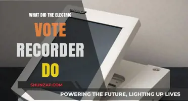 How Electric Vote Recorder Changed Elections