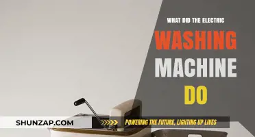 The Electric Washing Machine: Revolutionizing Laundry