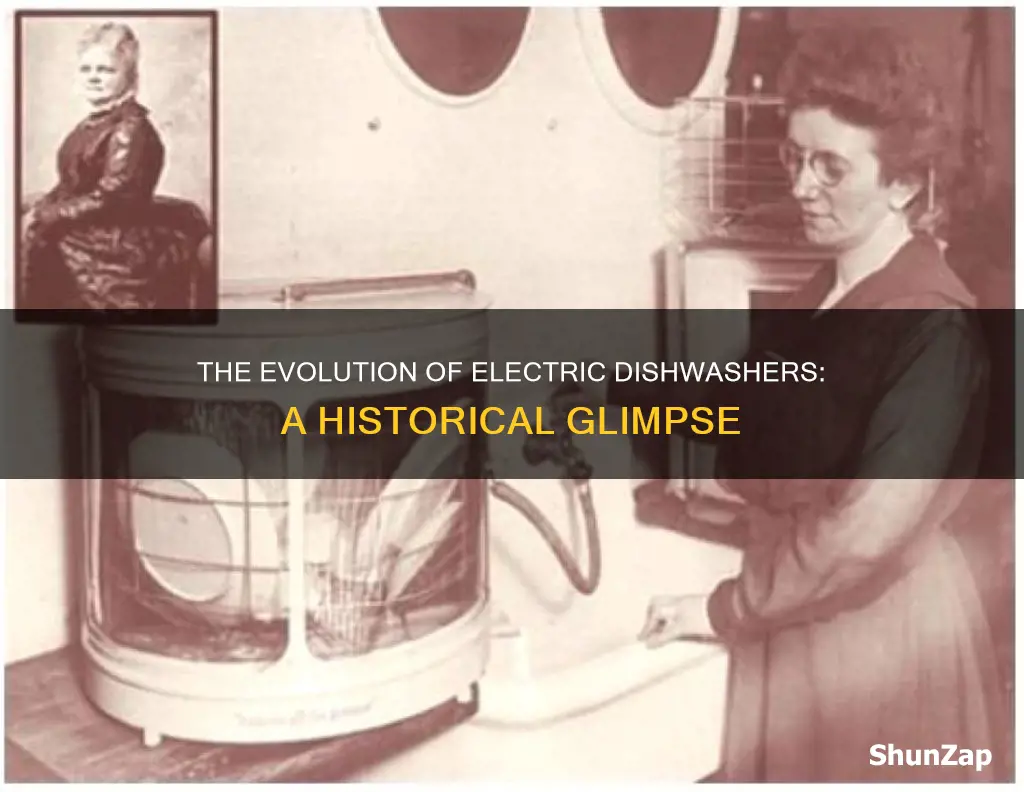 what did the first electric dishwasher loo