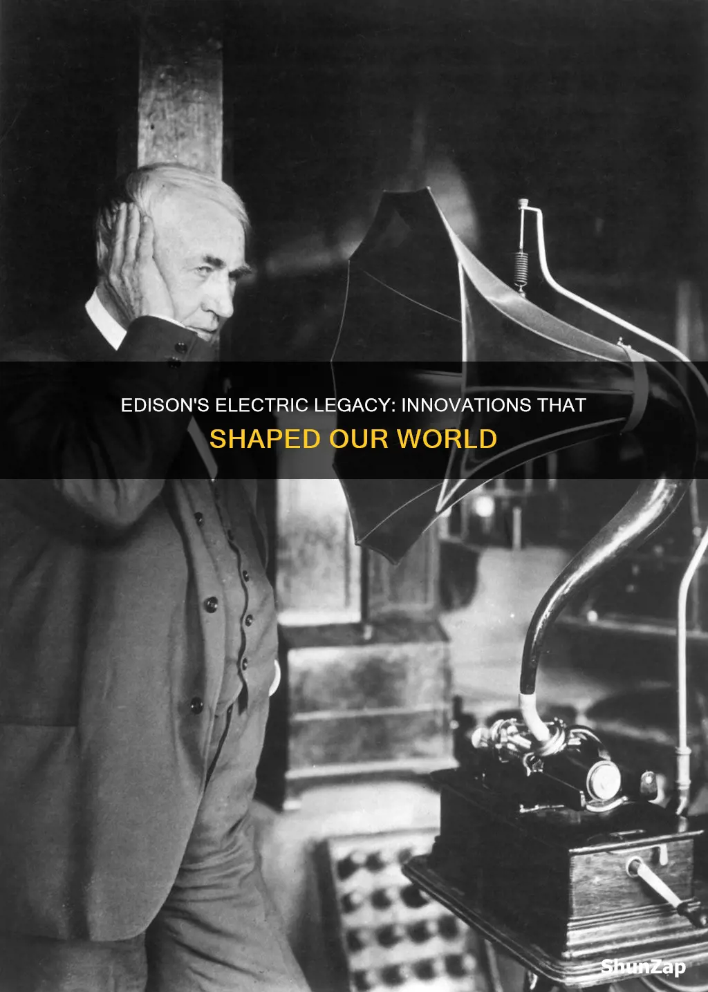 what did thomas edison contribute to electricity