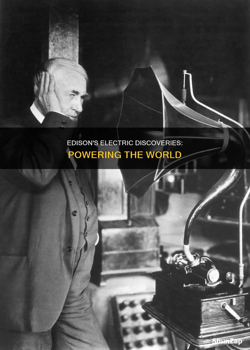 what did thomas edison discovered about electricity
