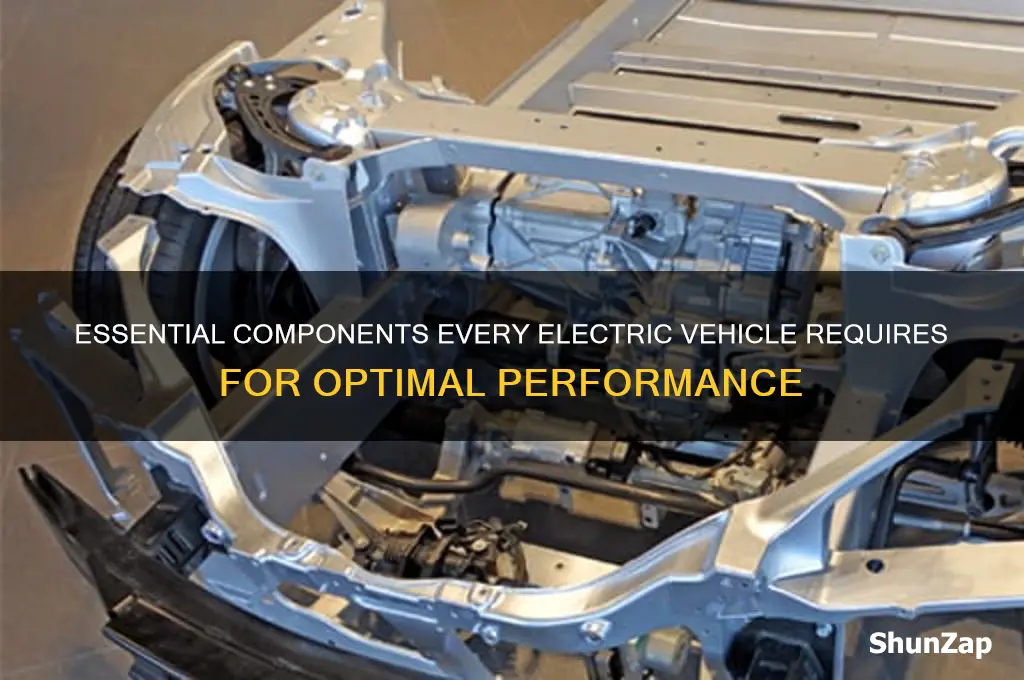 what do all electric cars need