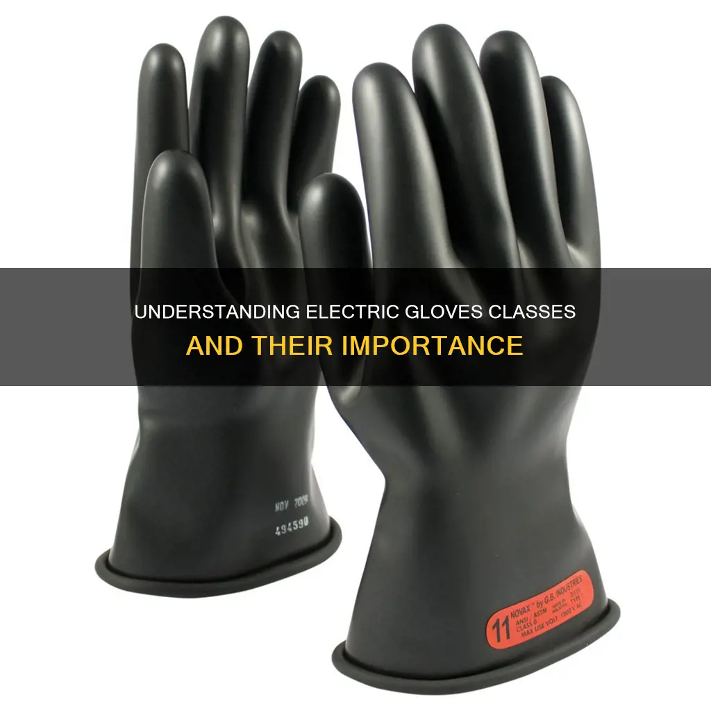what do classes mean electric gloves