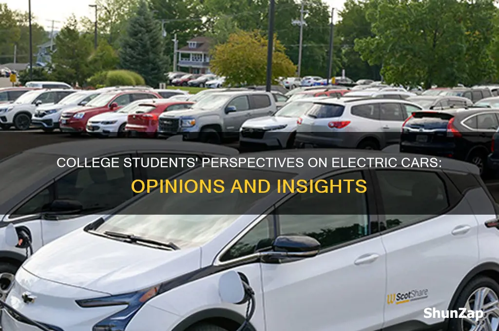 what do college students think of electric cars