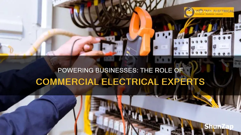 what do commercial electrical companies do