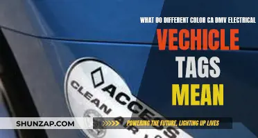 DMV Electrical Vehicle Tags: Decoding Color Meanings