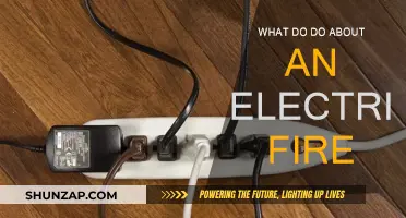 Electric Fire: Quick Action, Safety First