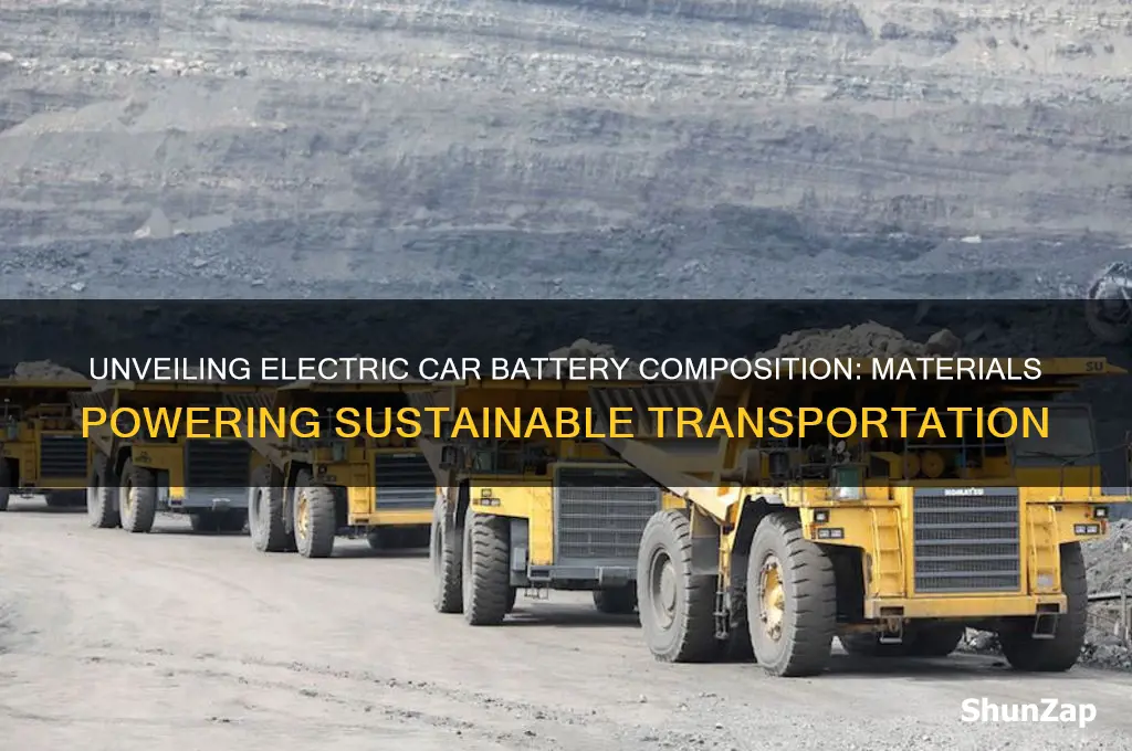 what do electric car batteries made of