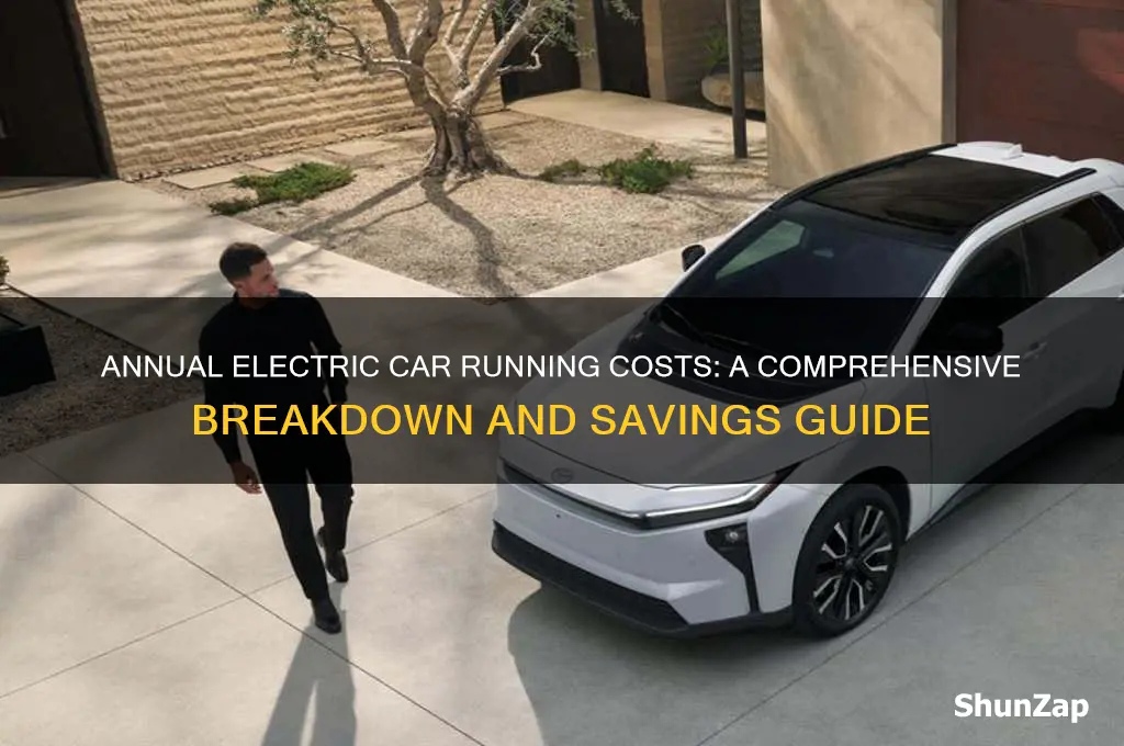 what do electric cars cost to run a year