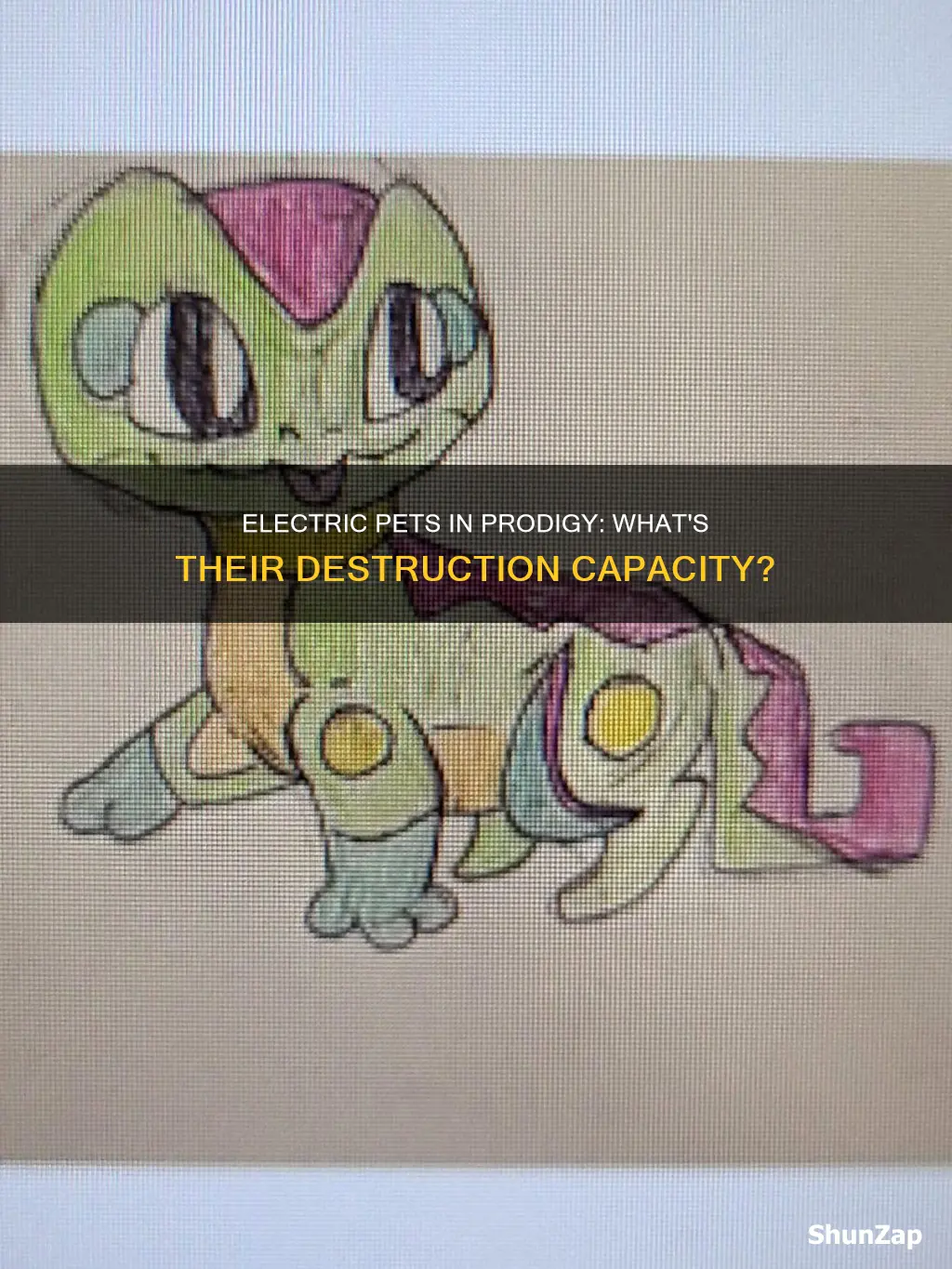 what do electric pets in prodigy destroy