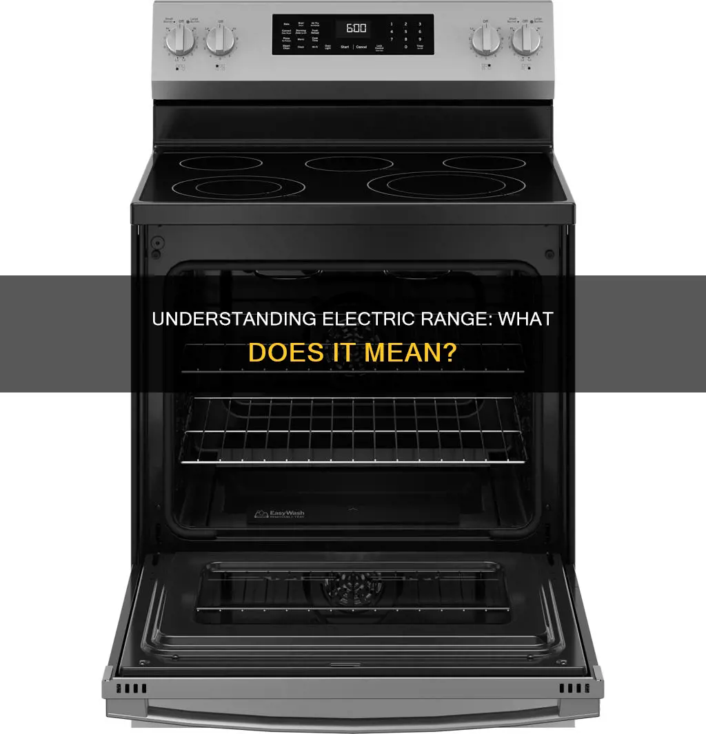 what do electric range mean