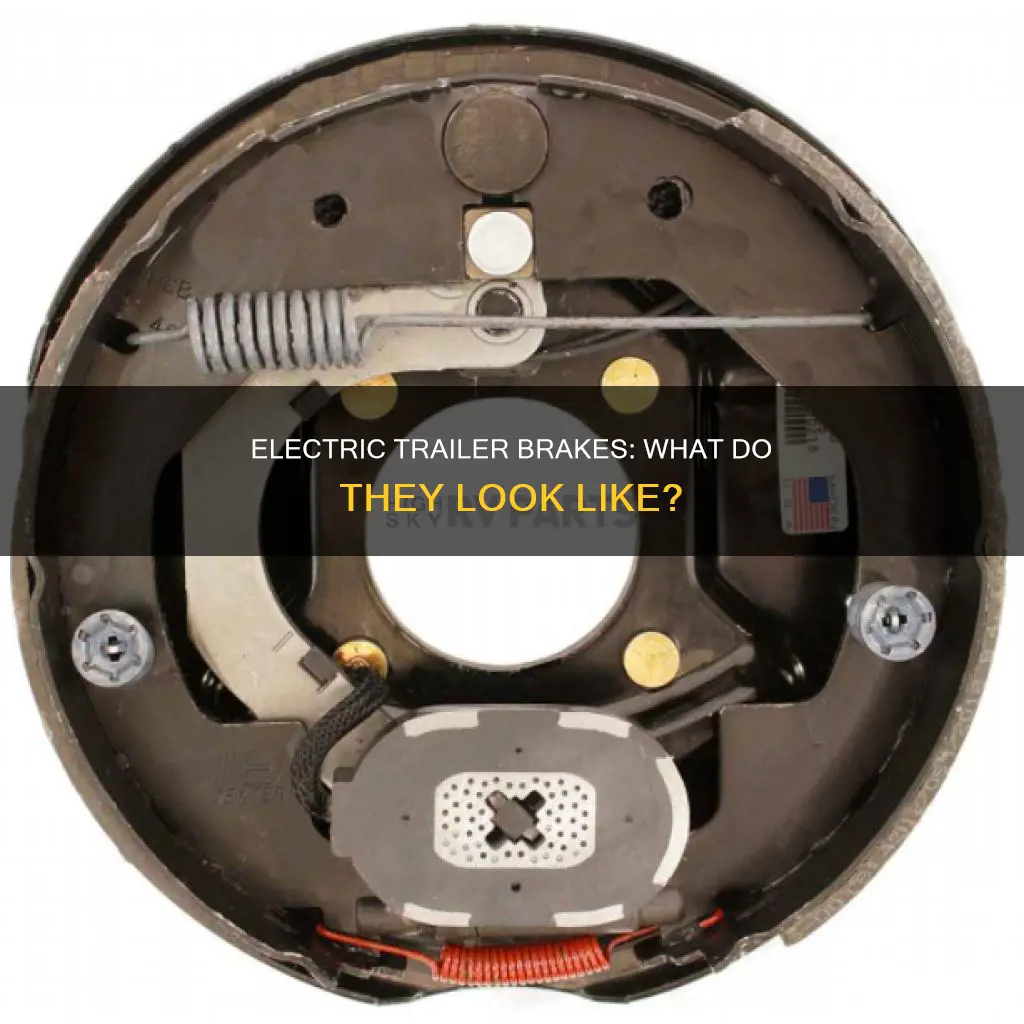 what do electric trailer brakes look like