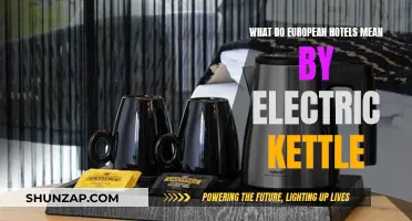 Electric Kettle Availability in European Hotels: A Traveler's Guide
