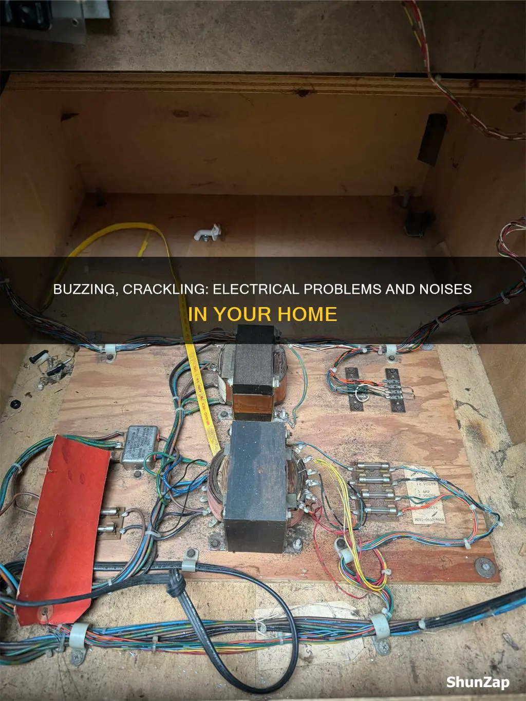 what do house electrical problems sound like