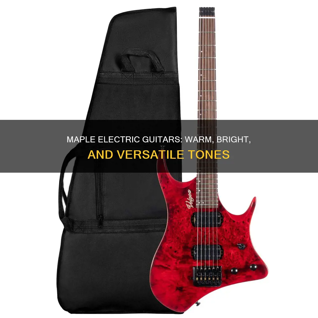 what do maple electric guitars sound like