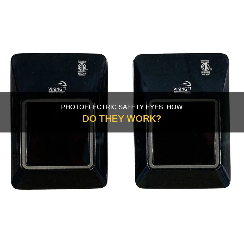 what do photo electric safety eyes do