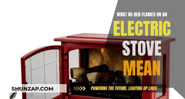 Understanding Red Flames on Your Electric Stove