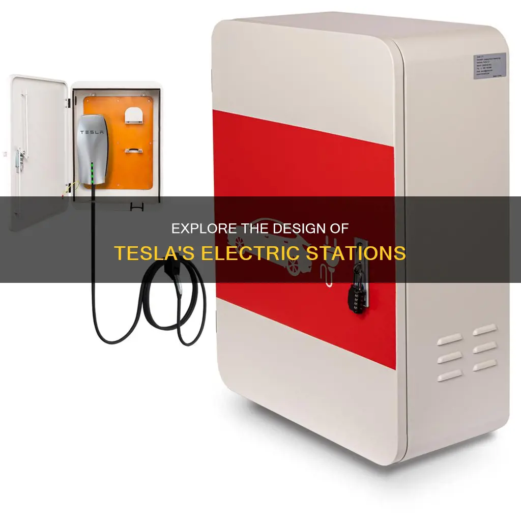 what do tesla electric stations look like