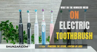 Electric Toothbrush Numbers: Understanding Brushing Timers