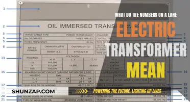 Understanding Lane Electric Transformers Through Their Numerical Codes