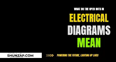 Understanding Open Dots in Electrical Diagrams: Their Meaning and Significance