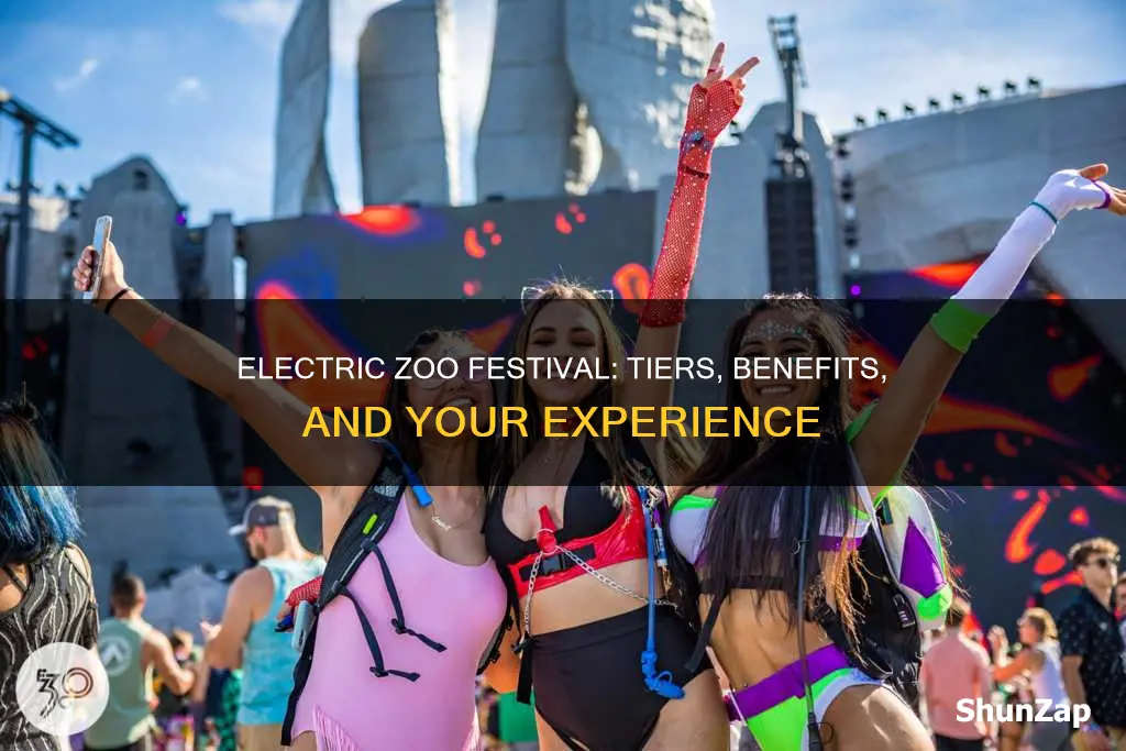 what do the tiers mean for electric zoo festival