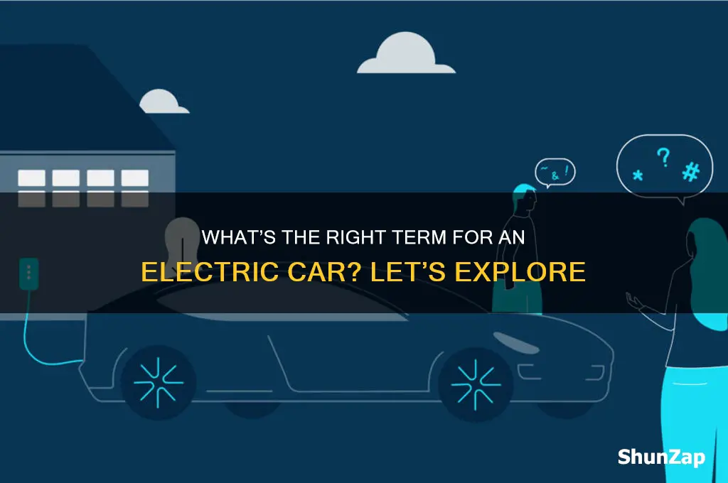 what do we call to electric car