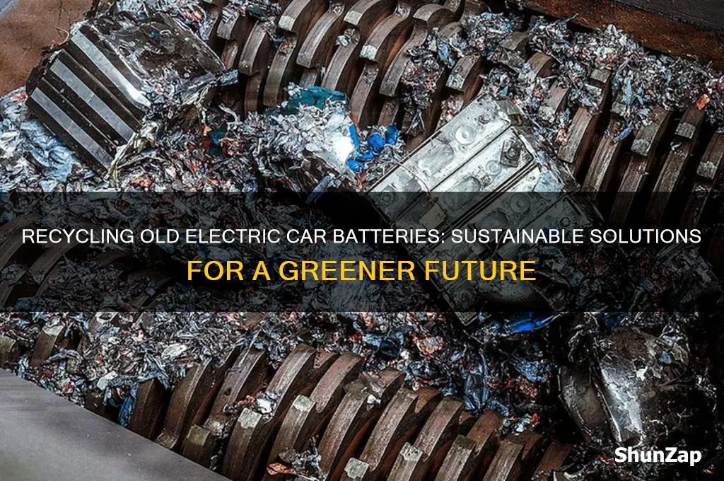 what do we do with old electric car batteries