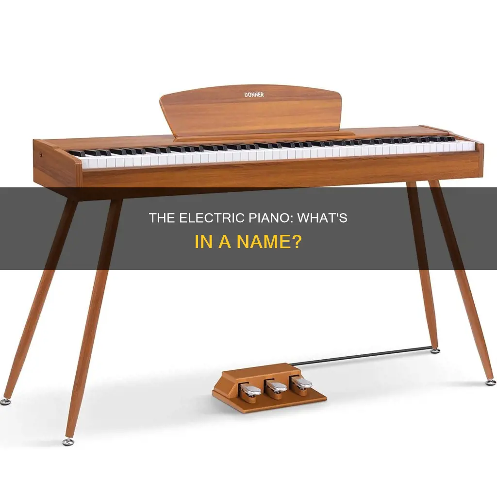 what do you call an electric piano