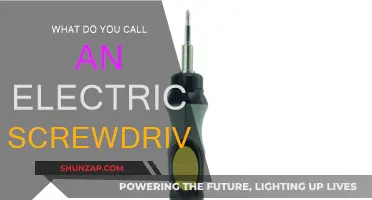 Electric Screwdrivers: What's in a Name?