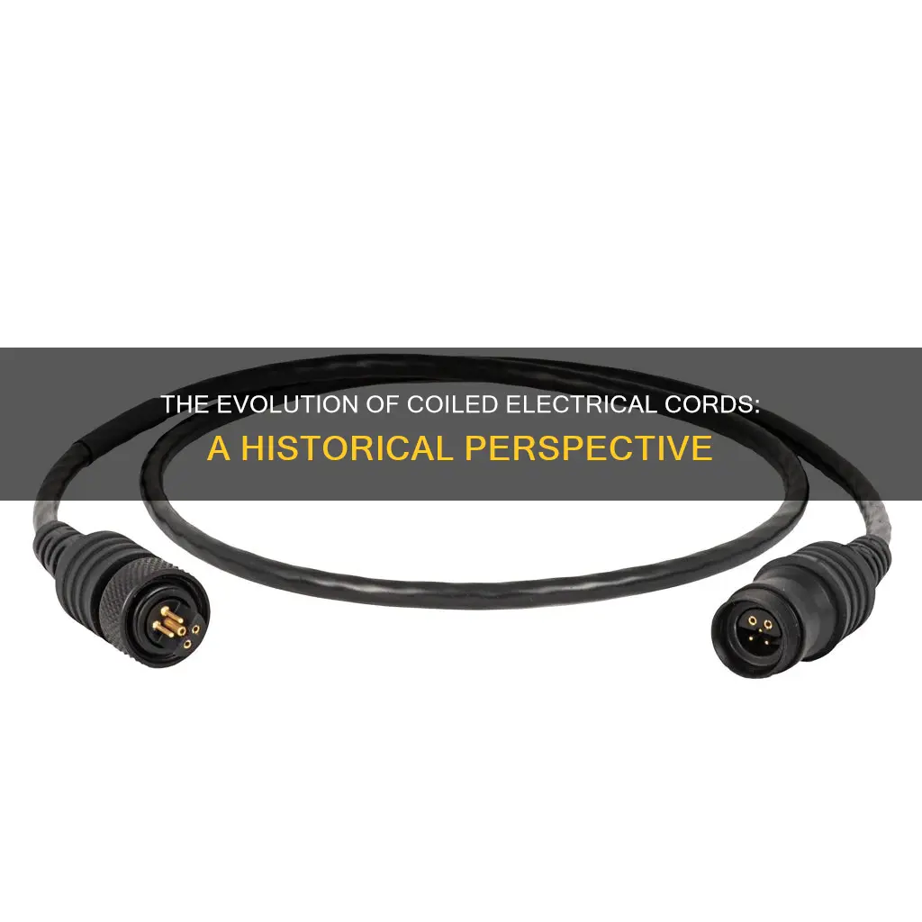 what do you call coiled electrical cord
