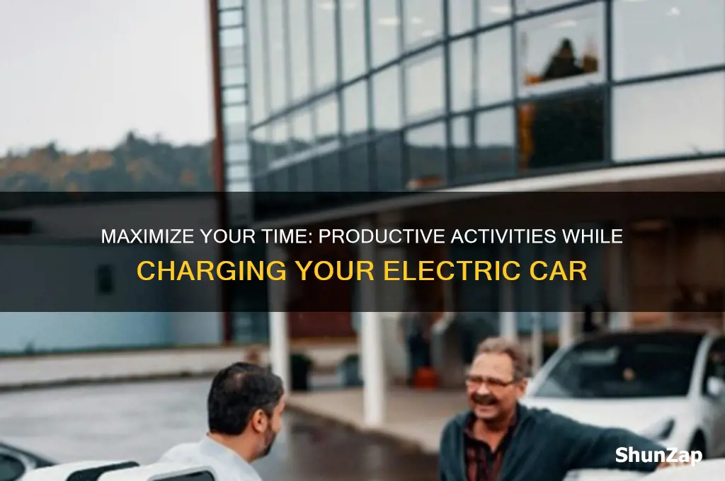 what do you do while charging an electric car
