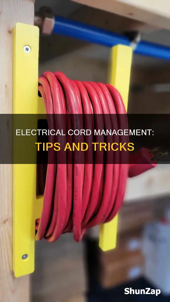 what do you do with electrical cords