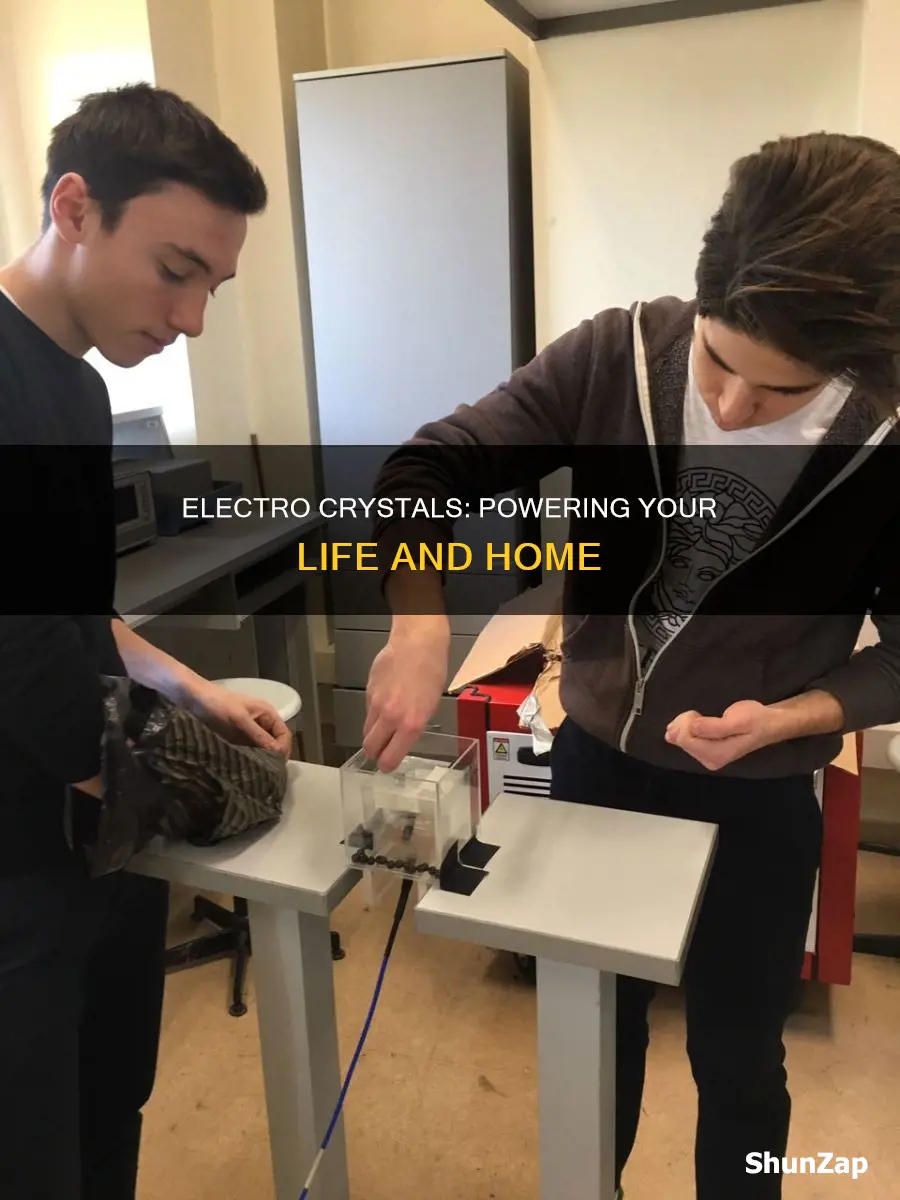 what do you do with electro crystals