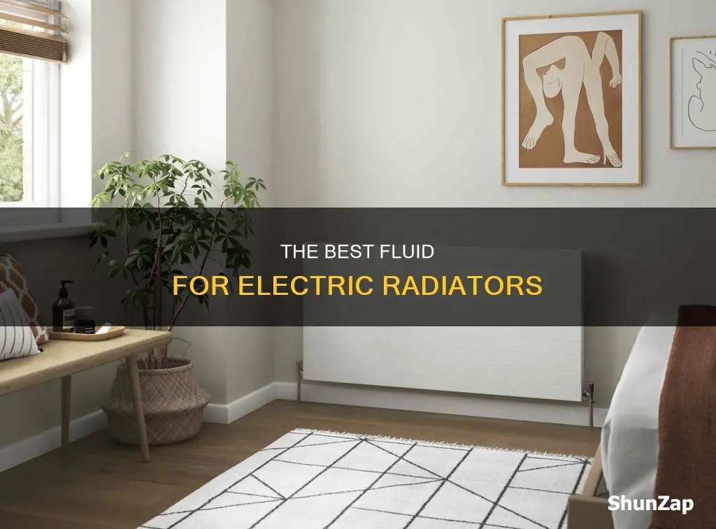 what do you fill electric radiators with