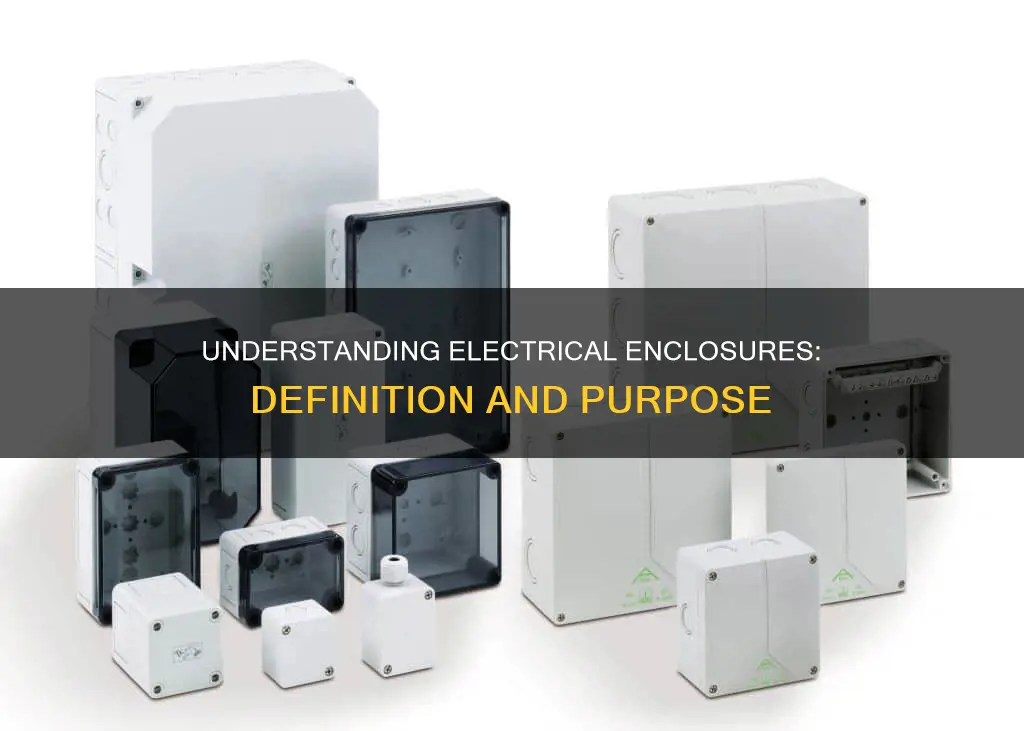 what do you mean by enclosure in electrical
