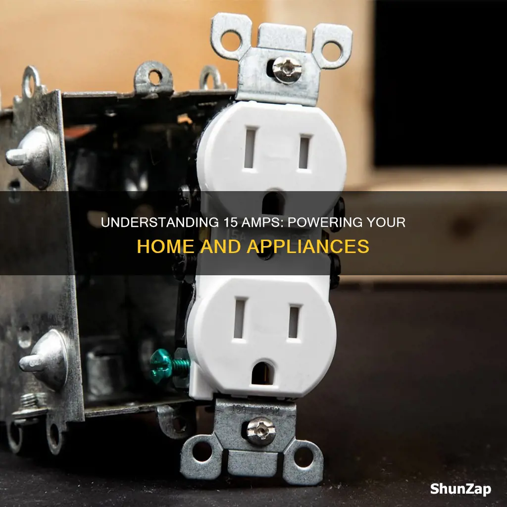 what does 15 amps mean electricity