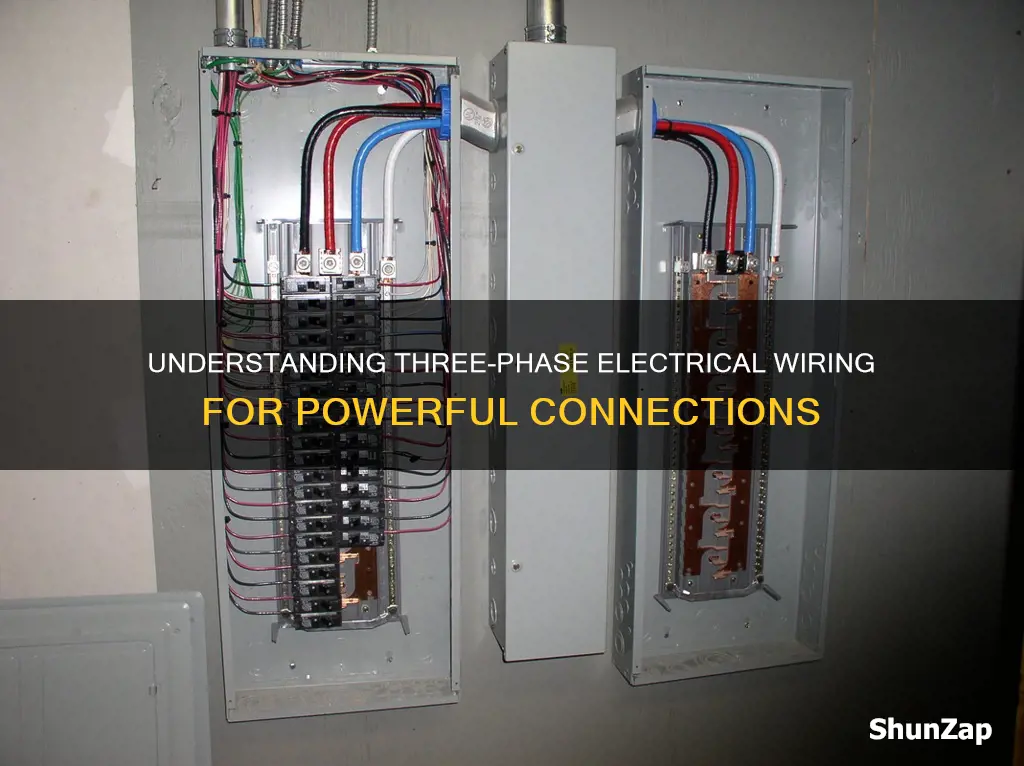 what does 3 phase mean when wiring electrical connections